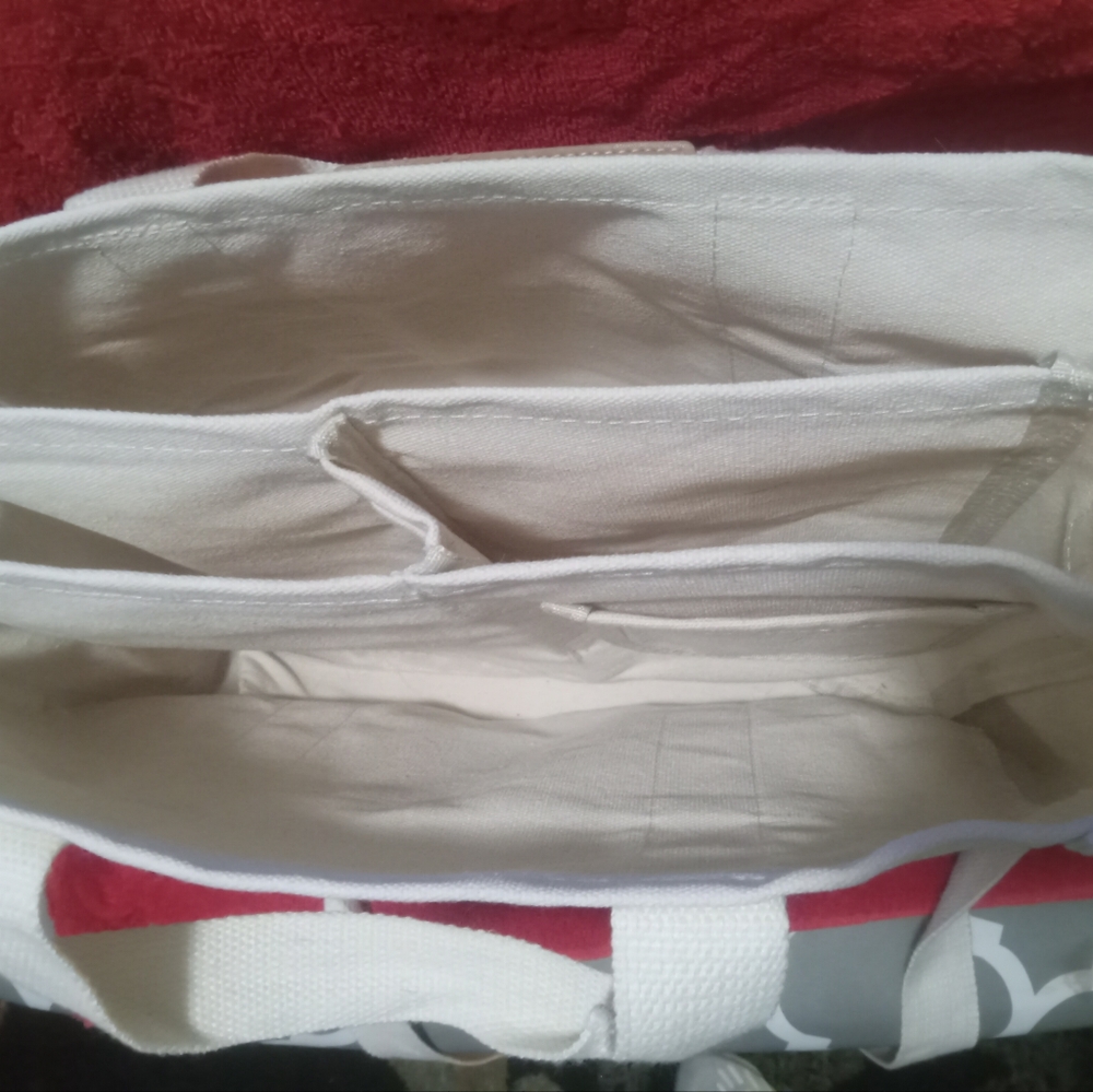 Dalix canvas tote bag